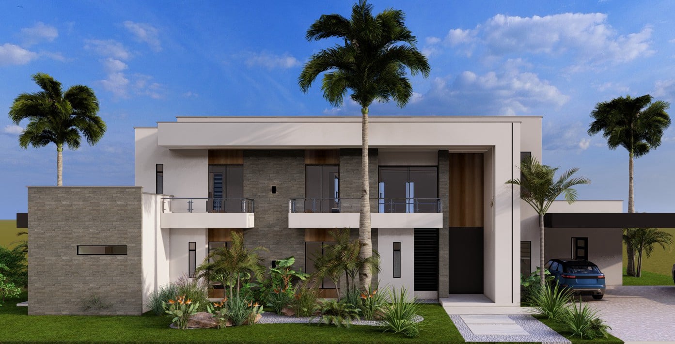 Casa campestre moderna